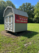 Load image into Gallery viewer, 8x8 Tan Lofted Barn

