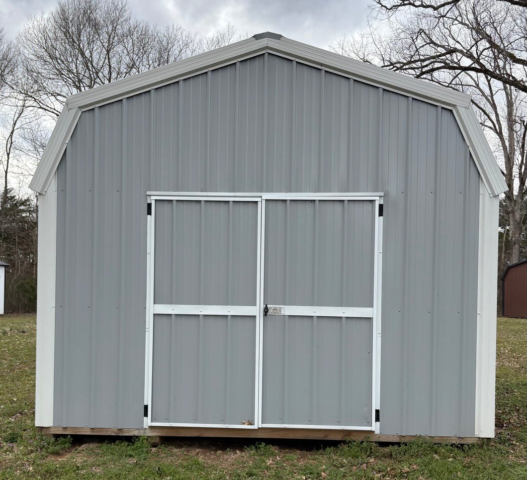 12x16 Pewter Grey Barn