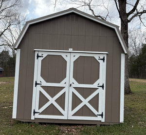 10x12 Taupe Barn