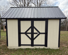 Load image into Gallery viewer, 12x12 Light Stone Utility Shed
