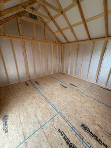 12x12 Light Stone Utility Shed