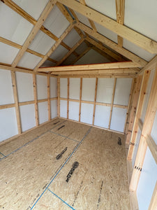 10x12 Clay Utility Shed