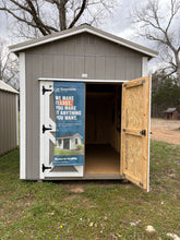 Load image into Gallery viewer, 8x12 Taupe Utility Shed
