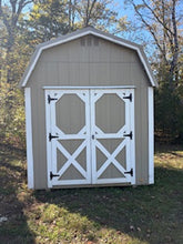 Load image into Gallery viewer, 8x8 Tan Lofted Barn
